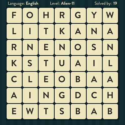  WordBrain Alien 11 | WordBrain Cheats | Alien Answers Level 11 