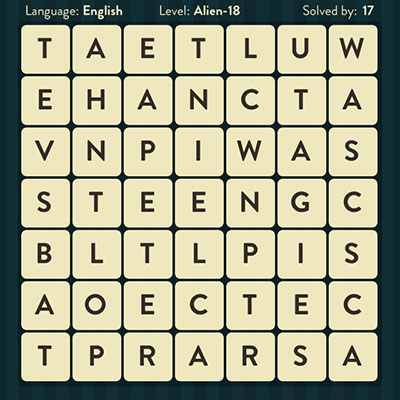  WordBrain Alien 18 | WordBrain Cheats | Alien Answers Level 18 