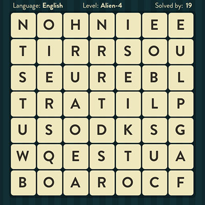  WordBrain Alien 4 | WordBrain Cheats | Alien Answers Level 4 