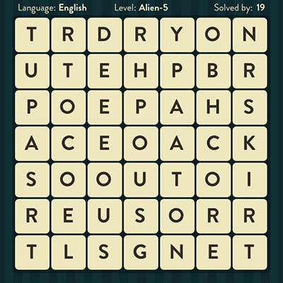 WordBrain Alien 5 | WordBrain Cheats | Alien Answers Level 5 