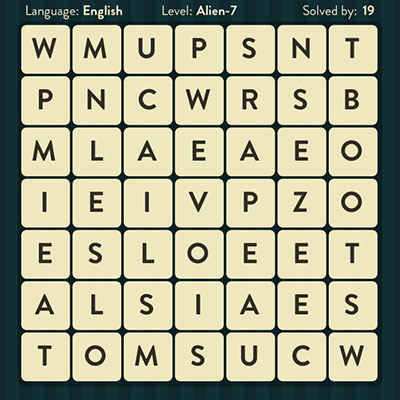  WordBrain Alien 7 | WordBrain Cheats | Alien Answers Level 7 