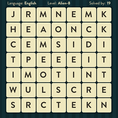  WordBrain Alien 8 | WordBrain Cheats | Alien Answers Level 8 