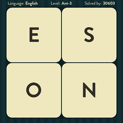  WordBrain Ant 3 | WordBrain Cheats | Ant Answers Level 3 