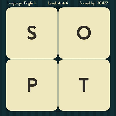  WordBrain Ant 4 | WordBrain Cheats | Ant Answers Level 4 