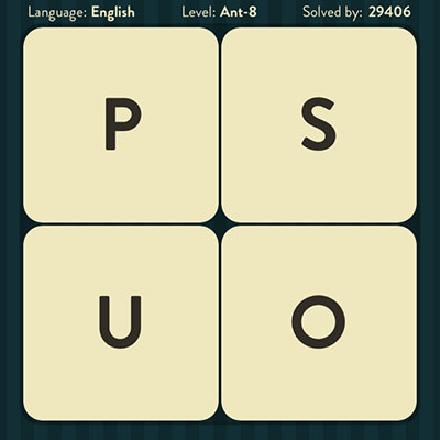  WordBrain Ant 8 | WordBrain Cheats | Ant Answers Level 8 