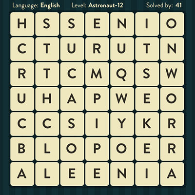  WordBrain Astronaut 12 | WordBrain Cheats | Astronaut Answers Level 12 