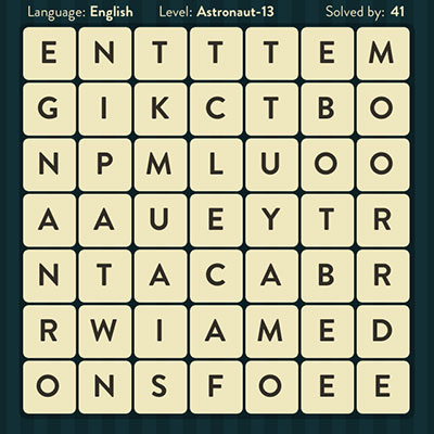  WordBrain Astronaut 13 | WordBrain Cheats | Astronaut Answers Level 13 