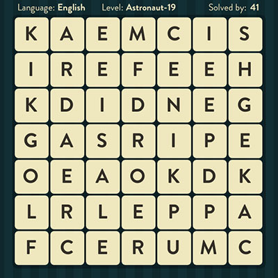  WordBrain Astronaut 19 | WordBrain Cheats | Astronaut Answers Level 19 
