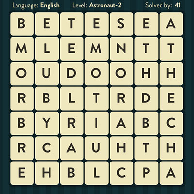  WordBrain Astronaut 2 | WordBrain Cheats | Astronaut Answers Level 2 