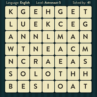  WordBrain Astronaut 5 | WordBrain Cheats | Astronaut Answers Level 5 