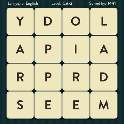  WordBrain Cat 2 | WordBrain Cheats | Cat Answers Level 2 