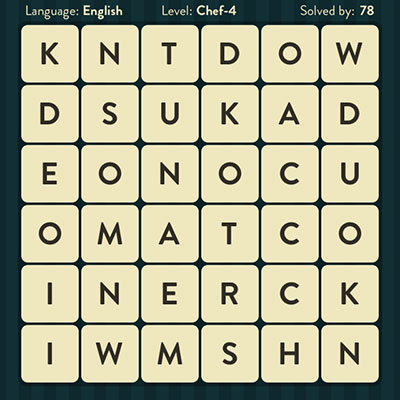 WordBrain Chef 4 | WordBrain Cheats | Chef Answers Level 4 