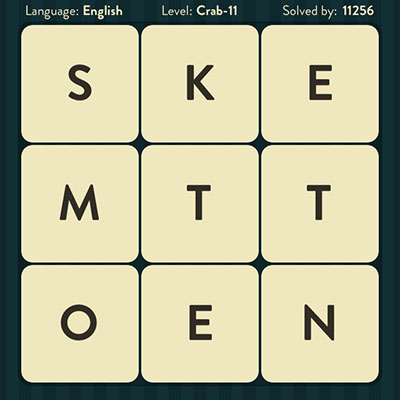  WordBrain Crab 11 | WordBrain Cheats | Crab Answers Level 11 