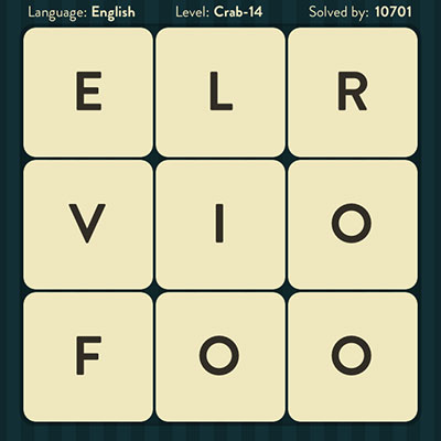  WordBrain Crab 14 | WordBrain Cheats | Crab Answers Level 14 
