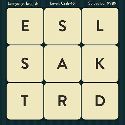  WordBrain Crab 16 | WordBrain Cheats | Crab Answers Level 16 