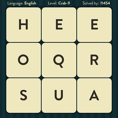  WordBrain Crab 9 | WordBrain Cheats | Crab Answers Level 9 
