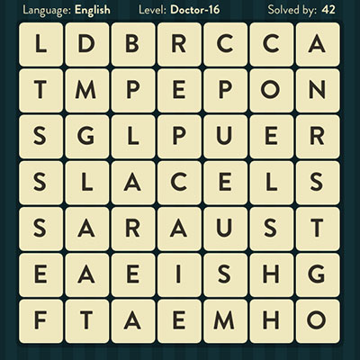  WordBrain Doctor 16 | WordBrain Cheats | Doctor Answers Level 16 