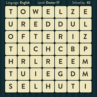  WordBrain Doctor 17 | WordBrain Cheats | Doctor Answers Level 17 