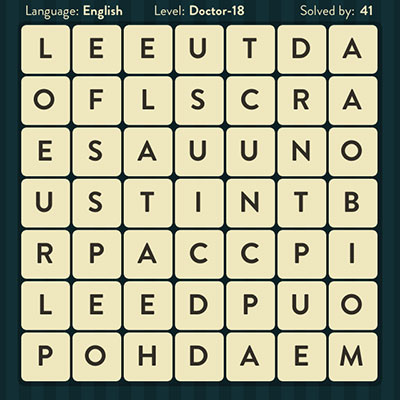  WordBrain Doctor 18 | WordBrain Cheats | Doctor Answers Level 18 