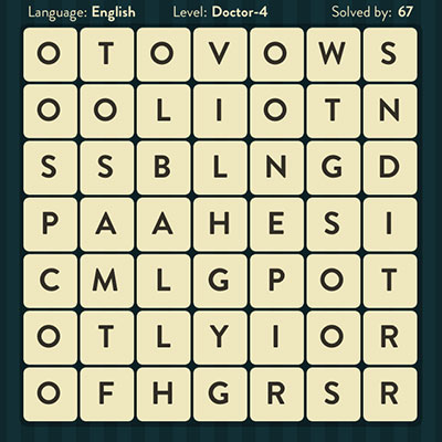  WordBrain Doctor 4 | WordBrain Cheats | Doctor Answers Level 4 