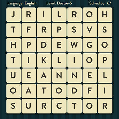  WordBrain Doctor 5 | WordBrain Cheats | Doctor Answers Level 5 