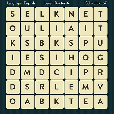  WordBrain Doctor 6 | WordBrain Cheats | Doctor Answers Level 6 