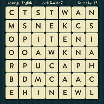  WordBrain Doctor 7 | WordBrain Cheats | Doctor Answers Level 7 