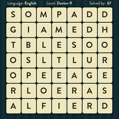  WordBrain Doctor 9 | WordBrain Cheats | Doctor Answers Level 9 