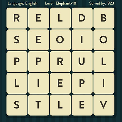  WordBrain Elephant 10 | WordBrain Cheats | Elephant Answers Level 10 