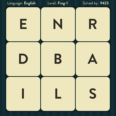  WordBrain Frog 1 | WordBrain Cheats | Frog Answers Level 1 