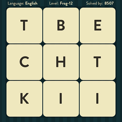  WordBrain Frog 12 | WordBrain Cheats | Frog Answers Level 12 
