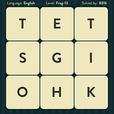  WordBrain Frog 13 | WordBrain Cheats | Frog Answers Level 13 