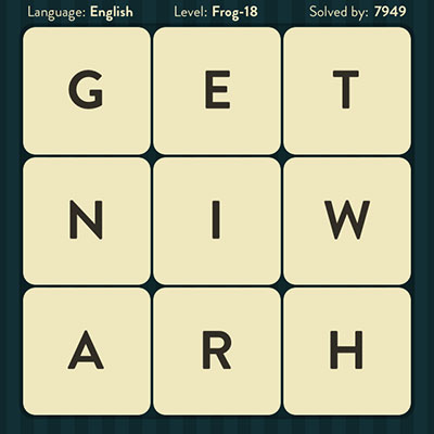  WordBrain Frog 18 | WordBrain Cheats | Frog Answers Level 18 