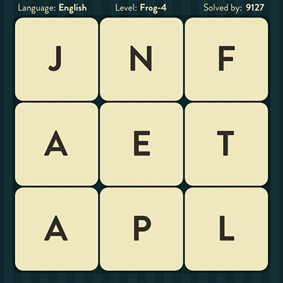  WordBrain Frog 4 | WordBrain Cheats | Frog Answers Level 4 
