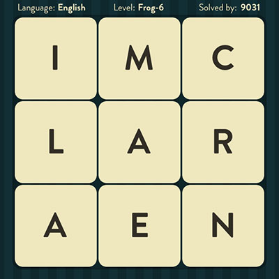  WordBrain Frog 6 | WordBrain Cheats | Frog Answers Level 6 