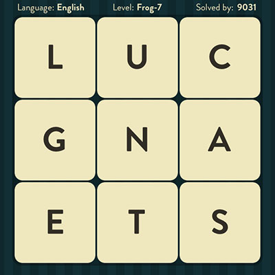  WordBrain Frog 7 | WordBrain Cheats | Frog Answers Level 7 