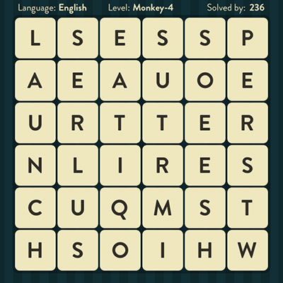  WordBrain Monkey 4 | WordBrain Cheats | Monkey Answers Level 4 