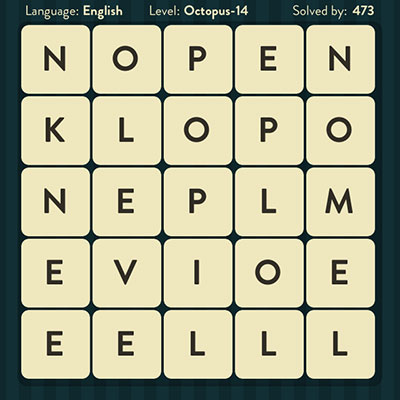  WordBrain Octopus 14 | WordBrain Cheats | Octopus Answers Level 14 