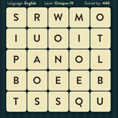  WordBrain Octopus 19 | WordBrain Cheats | Octopus Answers Level 19 