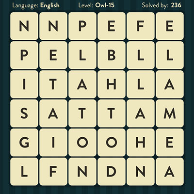  WordBrain Owl 15 | WordBrain Cheats | Owl Answers Level 15 