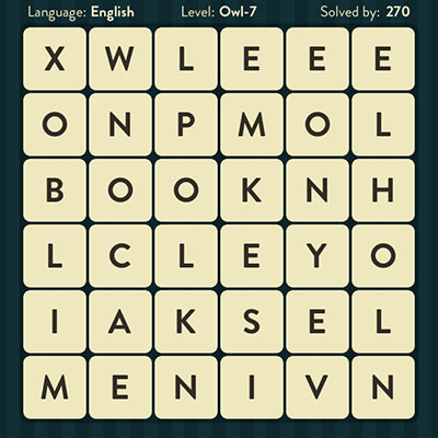  WordBrain Owl 7 | WordBrain Cheats | Owl Answers Level 7 