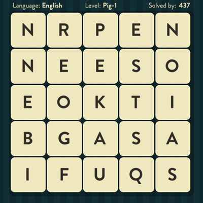  WordBrain Pig 1 | WordBrain Cheats | Pig Answers Level 1 