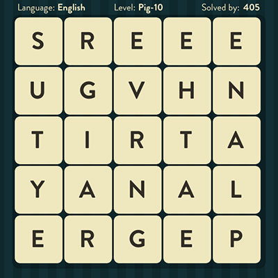  WordBrain Pig 10 | WordBrain Cheats | Pig Answers Level 10 