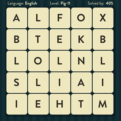  WordBrain Pig 11 | WordBrain Cheats | Pig Answers Level 11 
