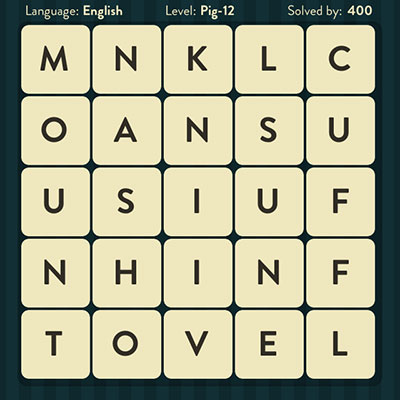  WordBrain Pig 12 | WordBrain Cheats | Pig Answers Level 12 