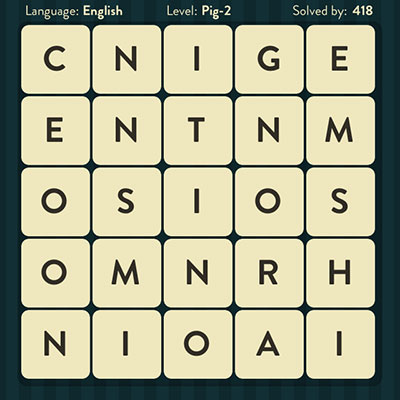  WordBrain Pig 2 | WordBrain Cheats | Pig Answers Level 2 