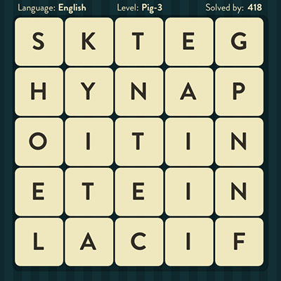  WordBrain Pig 3 | WordBrain Cheats | Pig Answers Level 3 