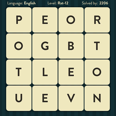  WordBrain Rat 12 | WordBrain Cheats | Rat Answers Level 12 