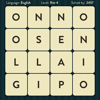 WordBrain Rat 4 | WordBrain Cheats | Rat Answers Level 4 
