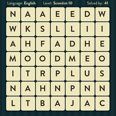  WordBrain Scientist 10 | WordBrain Cheats | Scientist Answers Level 10 